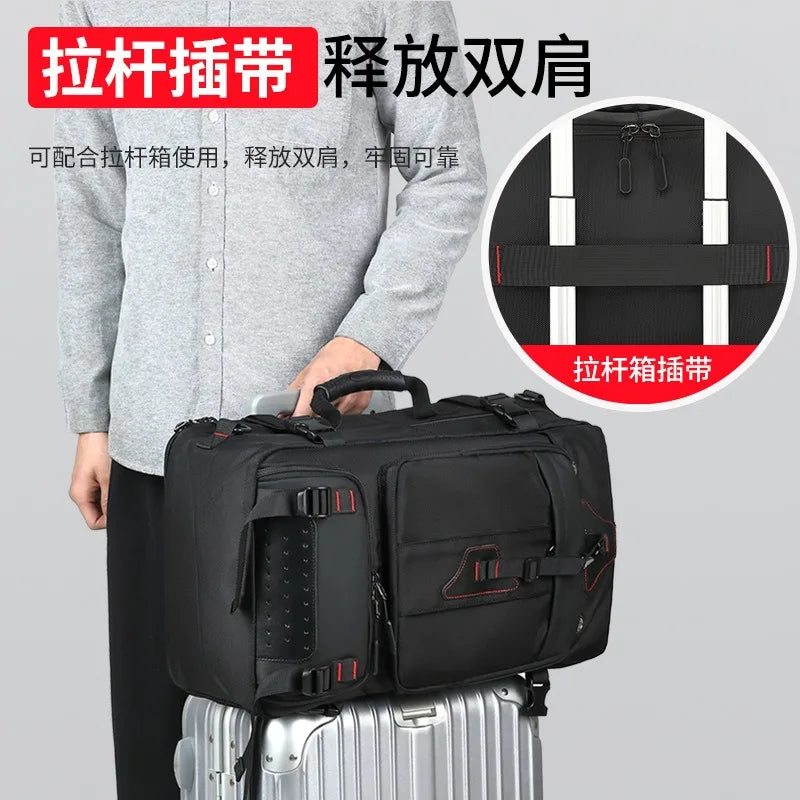 Travel backpack for men boarding, casual men's backpack for travel, large backpack for travel, 70 liters L, super large capacity