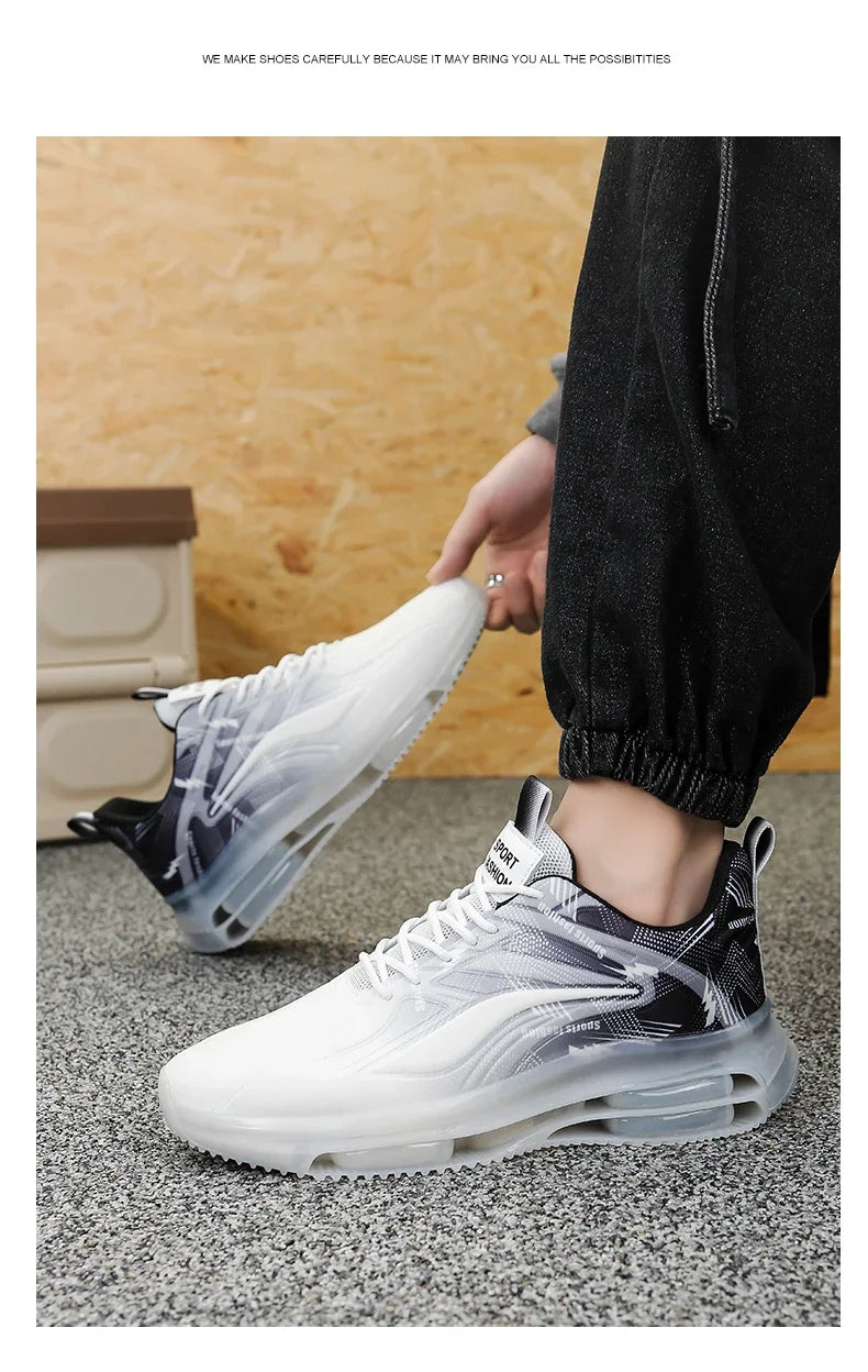 Fashion Sneakers for Men and Women,Non Slip Casual Sneakers Outdoor Athletic Sport Running Shoes Large Sizes 36-47