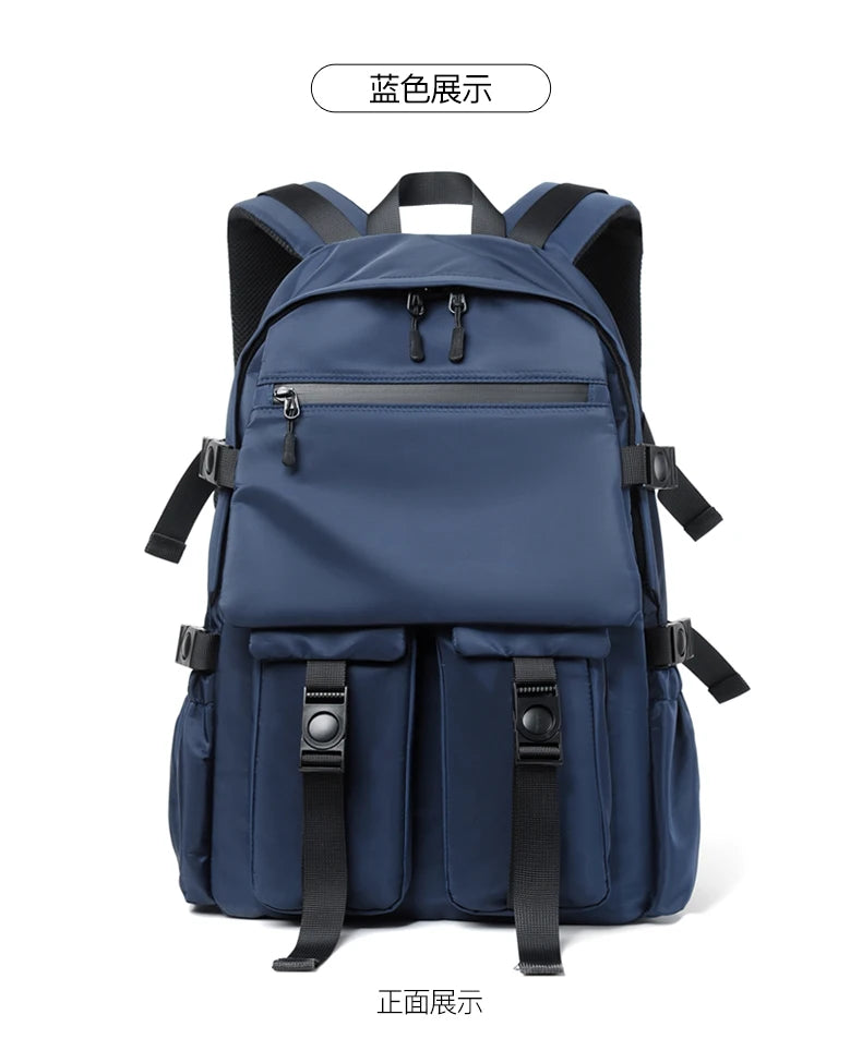 Men's Tactical Style Backpack, Large - capacity Travel Bag with Multiple Straps, Durable Material, Ideal for Outdoor Adventures