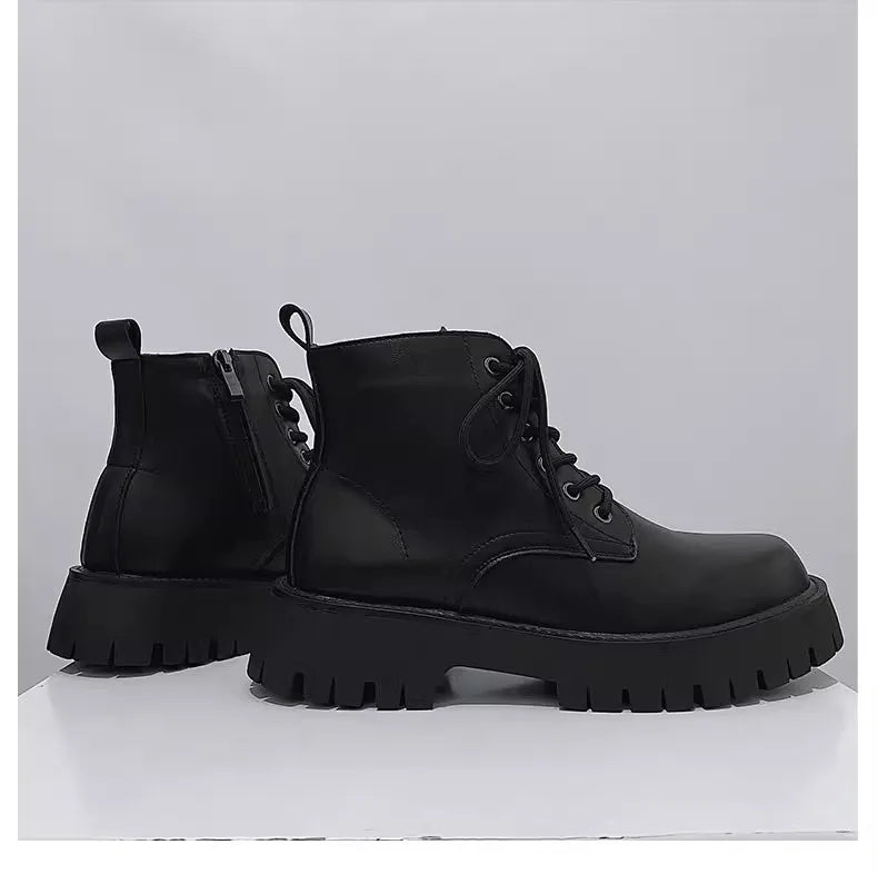 Tactical Boots Men Man Shoes Work and Safety Shoes Dress Booty Man High Heel Ankle Boots Mens Shoe Casual Sneakers Men's Boot