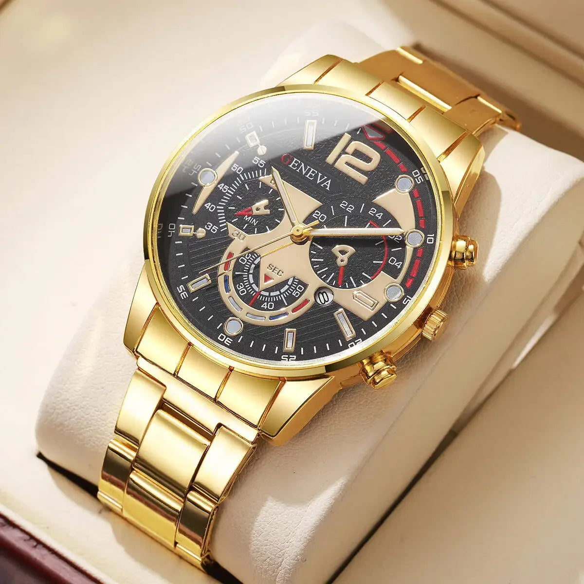 Men Business Men Watch Luxury Analog Quartz Wristwatches with Calendar for Men Clock Reloj Hombre