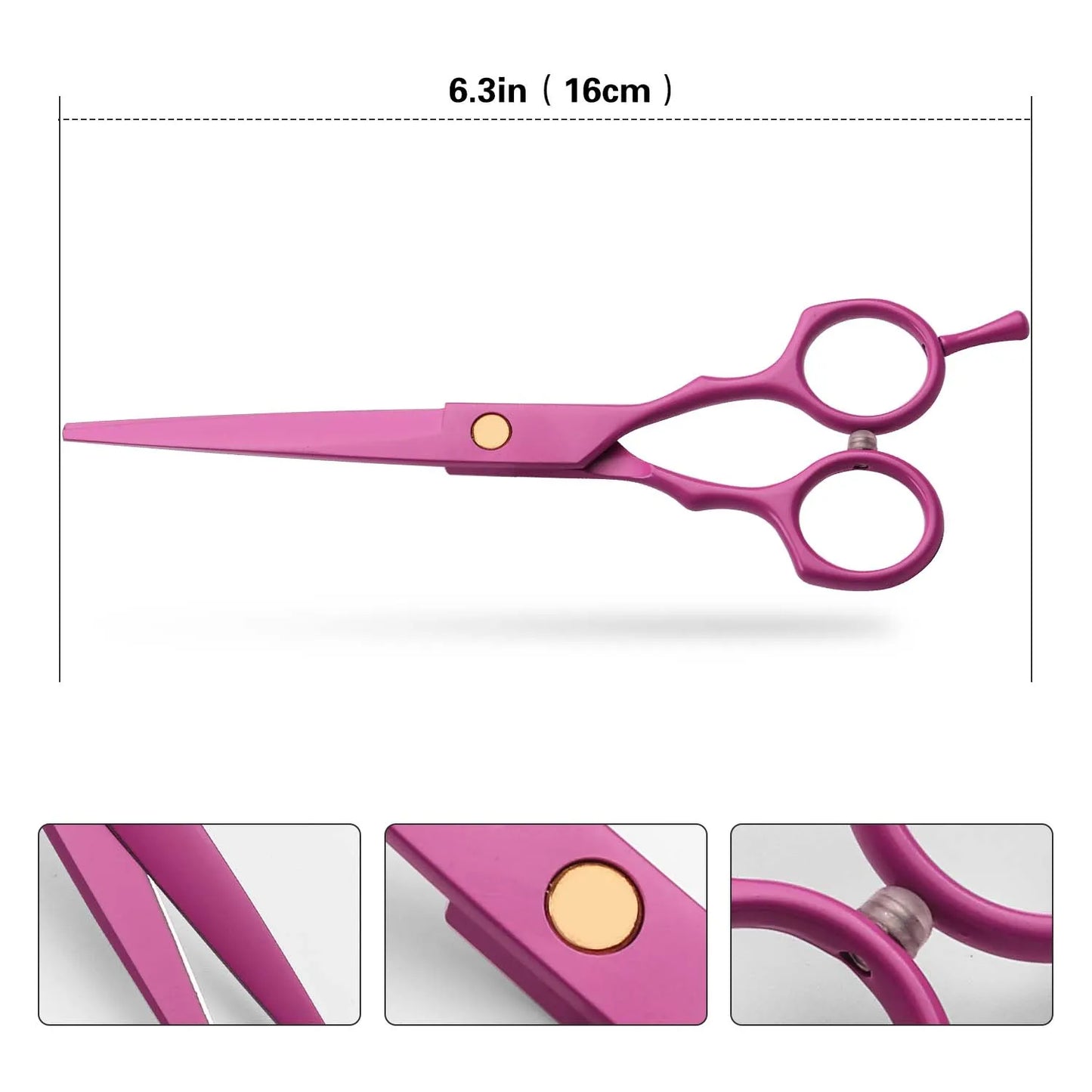 Barber HaircutHairdressing Scissors for Hairdresser Styling Trimming Cutting Tools for Men Women- Ergonomic Design Lightweight