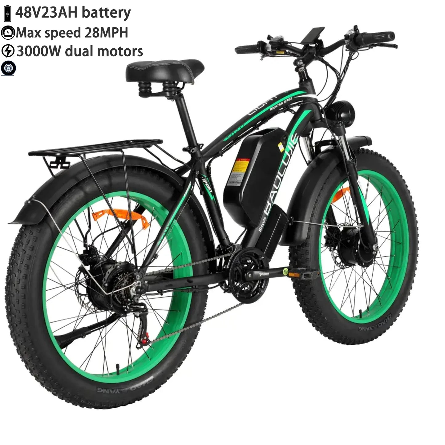 OEM DM01 Electric Motorcycles Peak 3000W Brushless Gearless Motors 60V 30AH Lithium Battery Max Speed 42MPH Adult Off Road Ebike