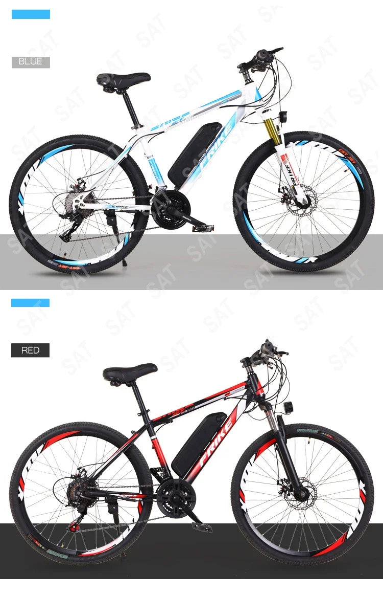 'China Electric Bike 27 Speed Electric Bicycle 26 Inch Mountain Ebike Double Disc Brake 36v 250w Electric Bike For Adult