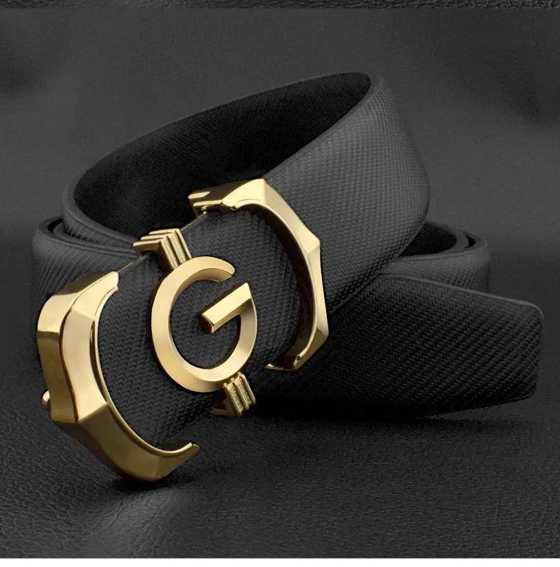 Designer belts men high quality genuine leather fashion G belt men luxury brand Cowskin casual white Waist Strap ceinture homme