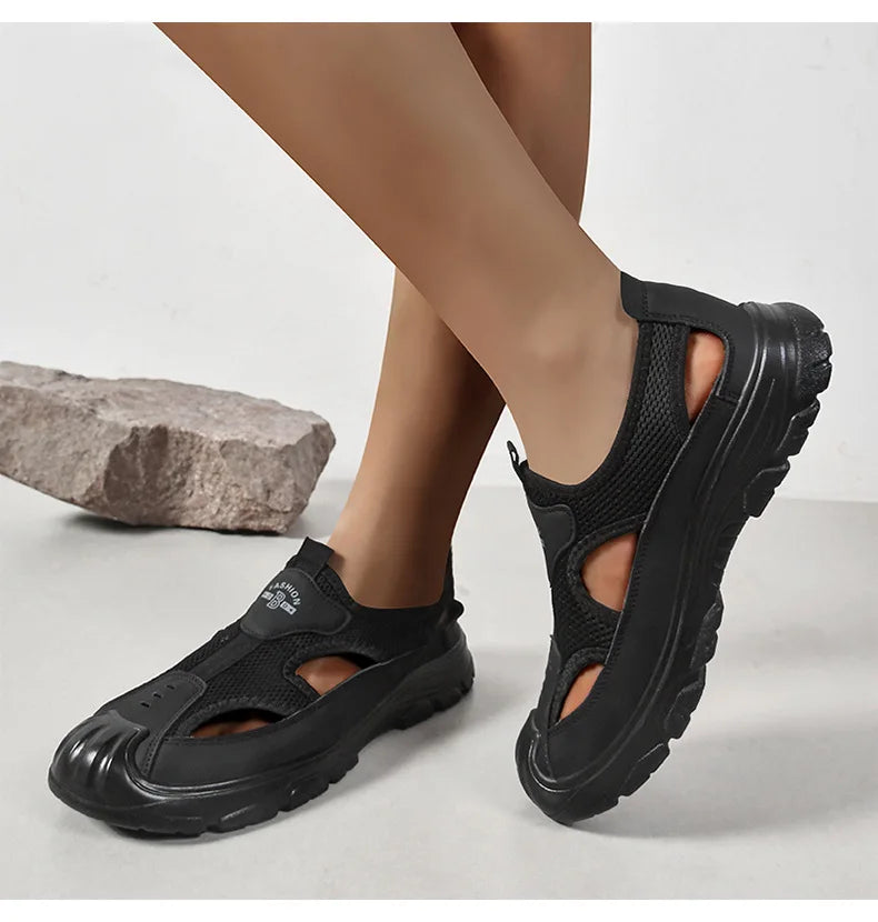Men's Sandals 2025 New Style Diving Shoes Beach Outdoor Mountaineering Shoes Outdoor Large Sandals 39-46