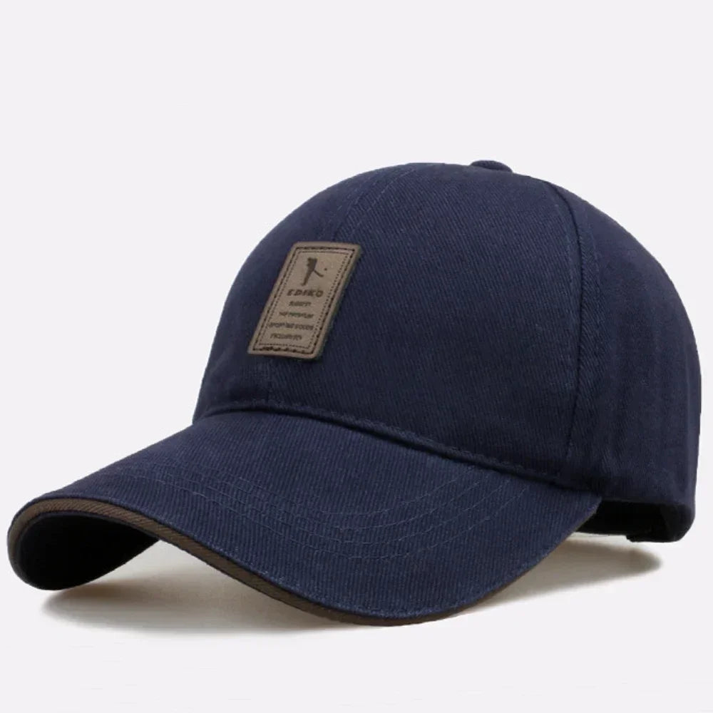 Sports Baseball Cap for Men Women Cotton Hiking Fishing Camping Black Red White Blue Green Brown Caps H59RT