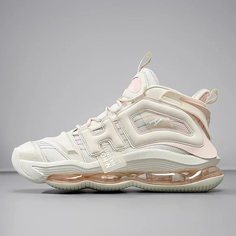 High-quality Mens Basketball Shoes High Street Original Sneakers Men Air Cushioining Rubber Anti Slip Leisure Shoes Male 39-45