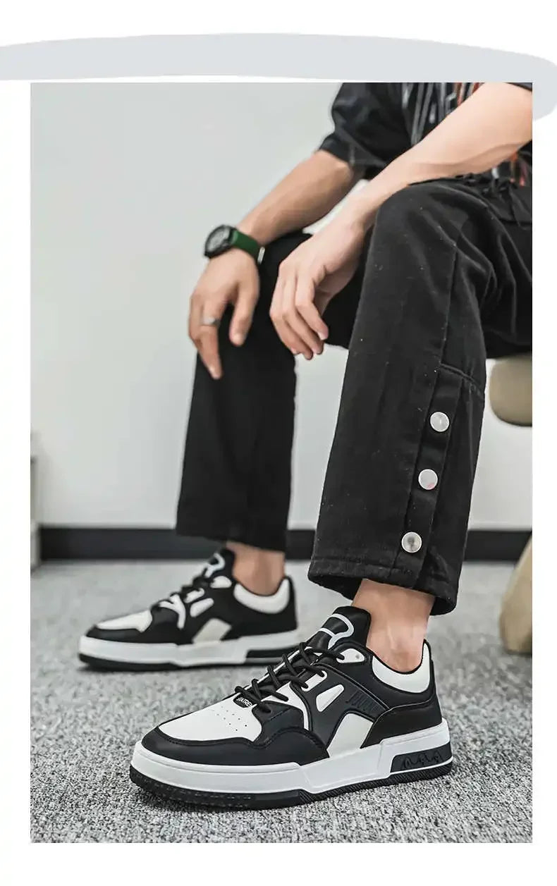 2025 new shoes for men sneakers for men off white shoes men casual shoes Breathable Height Increasing Massage