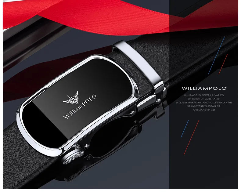 Men Belts Luxury Brand Designer Automatic Buckle Belt  Business Casual Dress Belts Gift for Men