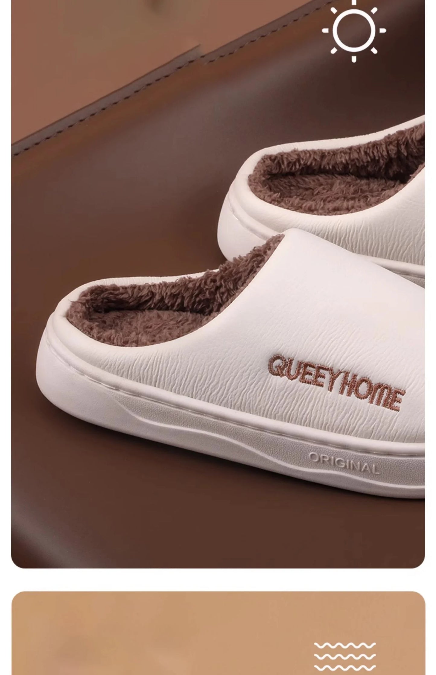 2025 New Winter Slippers for Men & Women: Plush Warm Fleece Lining, Anti-Slip Thick Sole, Indoor Home Comfort