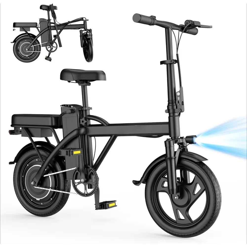 Only orange is in stock.500W Motor, 22 MPH Max Speed Folding Ebike,  Electric Bicycles, Max 30/40 Miles Range