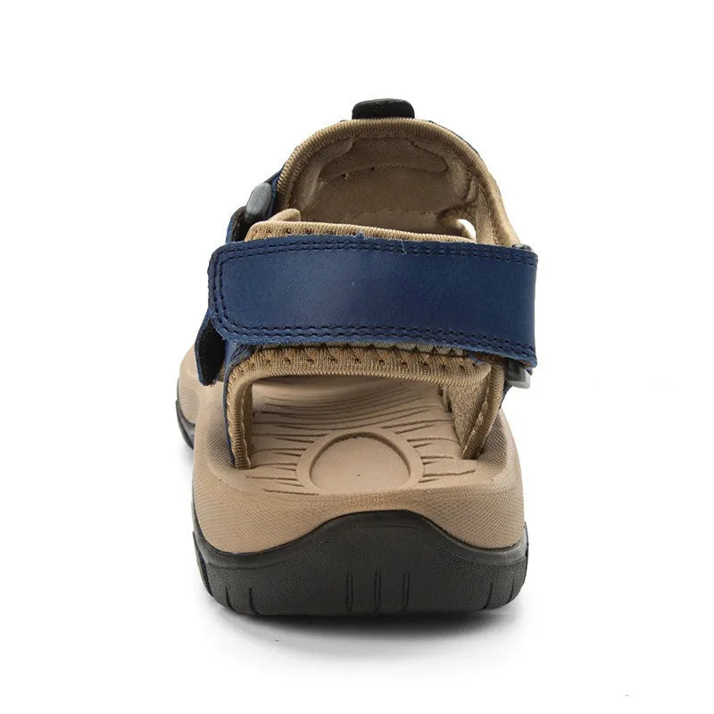 2025 Men's Sandals Men's Shoes Summer Bag Head Sandals Men's Casual Beach Shoes Men Men Shoes  Sandals sandals men