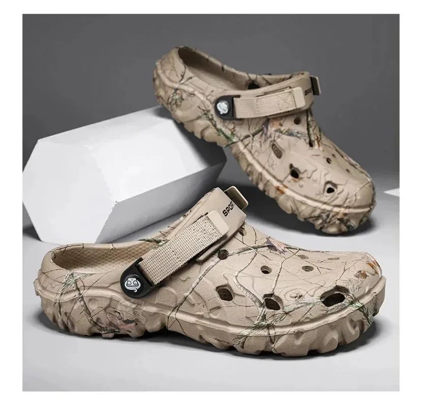 Men Slippers High Quality Classic Outdoor Anti-Slip Garden Shoes Lightweight Fashion Casual Sandals Sandals for Men Platform