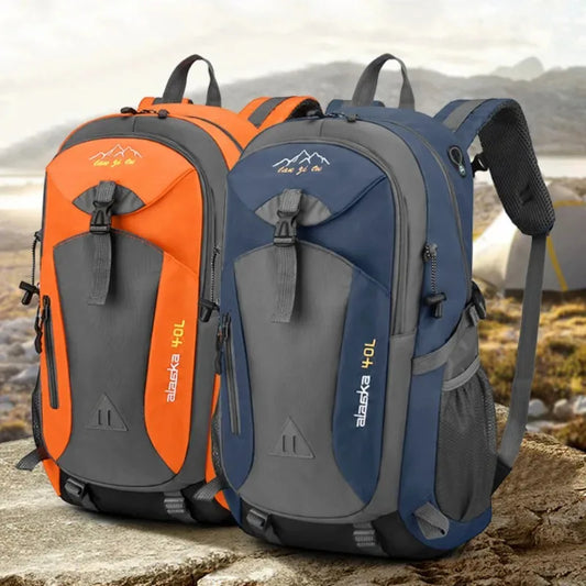 Men's and Women's Shoulder Bag New 40L Outdoor Hiking Bag Sports Bag Leisure Travel Backpack Large Capacity Bag