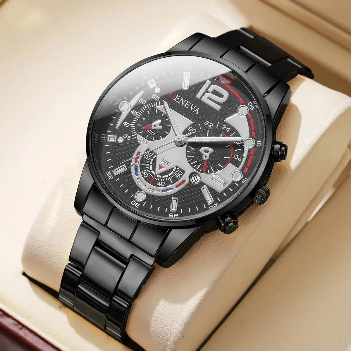 Men Business Men Watch Luxury Analog Quartz Wristwatches with Calendar for Men Clock Reloj Hombre