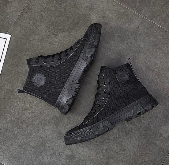 Men's High Cut Boots Warm Winter Lace Up with Fur Outdoor Hiking Male Shoes Platform Retro Original Deals Comfortable Offer Sale