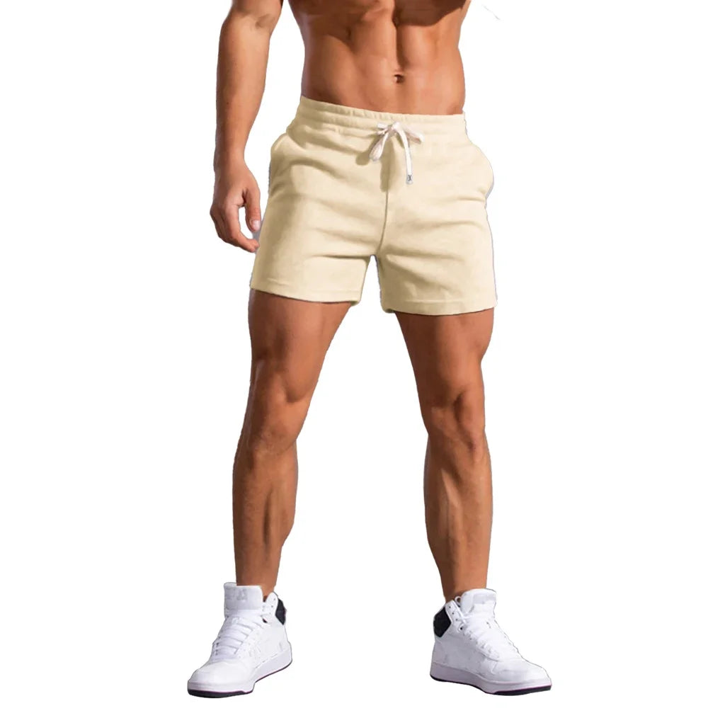 Summer Men's Sport Shorts Gym Jogging Shorts Breathable Beach Comfortable Fitness Basketball Sports Short Pants Male