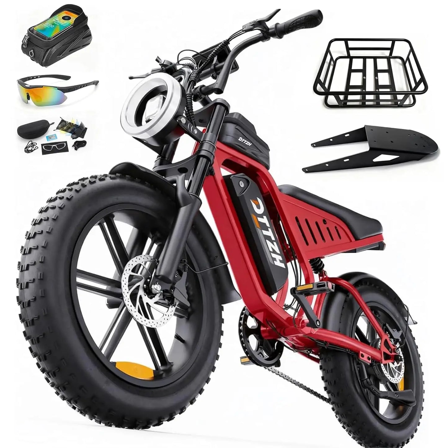 F6/F6S/F6PRO Electric Bike for Adults with NFC & Password Unlock, 4000/2000/1500W, 50/40/33MPH, 60V 30Ah, 48V, Customized
