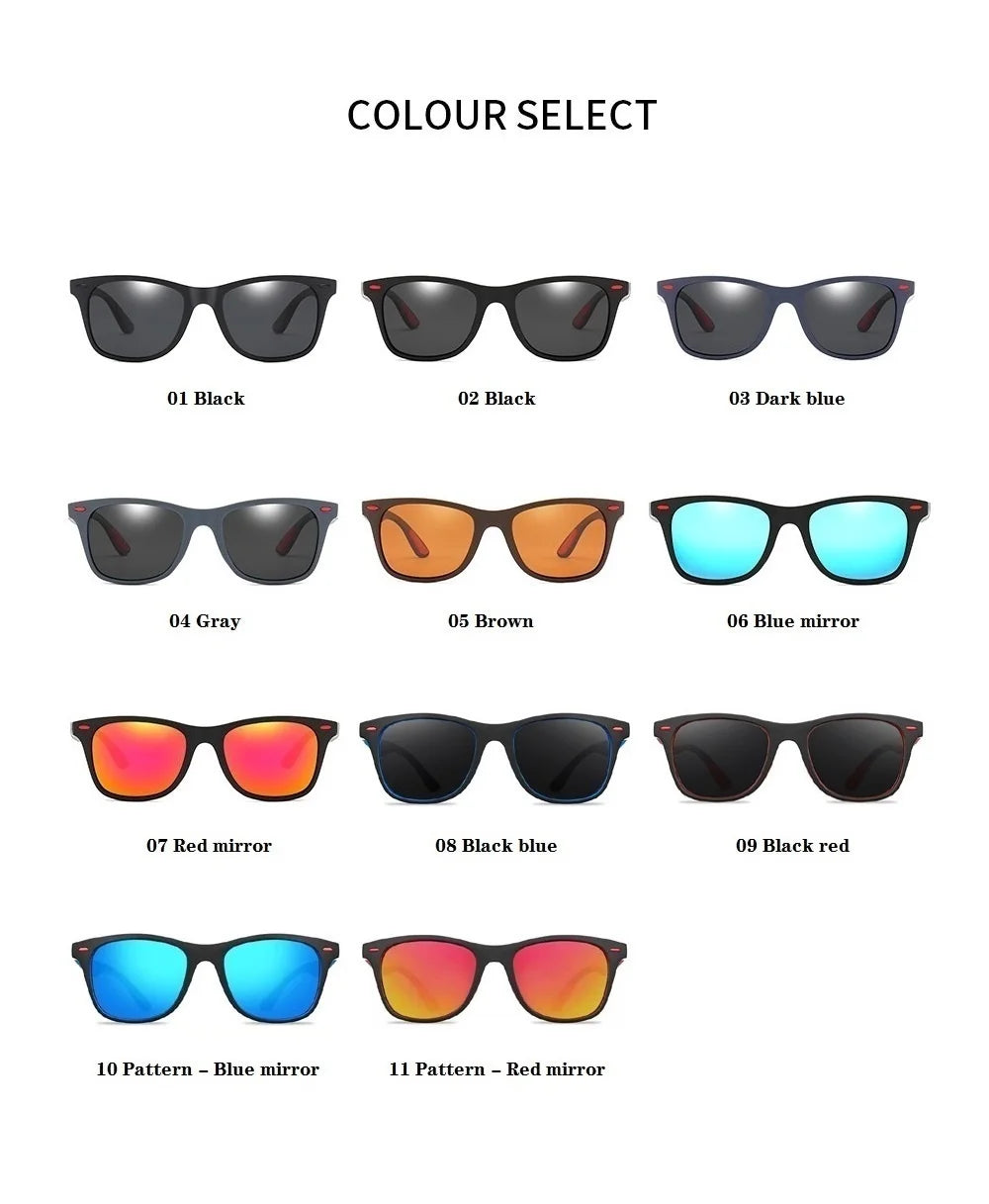 Fashion Vintage Sunglasses For Men Women Designer Sunglasses Man Square Retro Sun Glasses Driving Eyewear Shades UV400