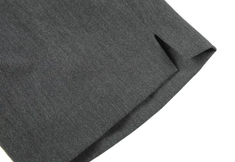 Suit Shorts Summer Men's Pants Straight-leg Casual Handsome Small Trousers Versatile Five-quarter Pants Loose Causal Chic Pants