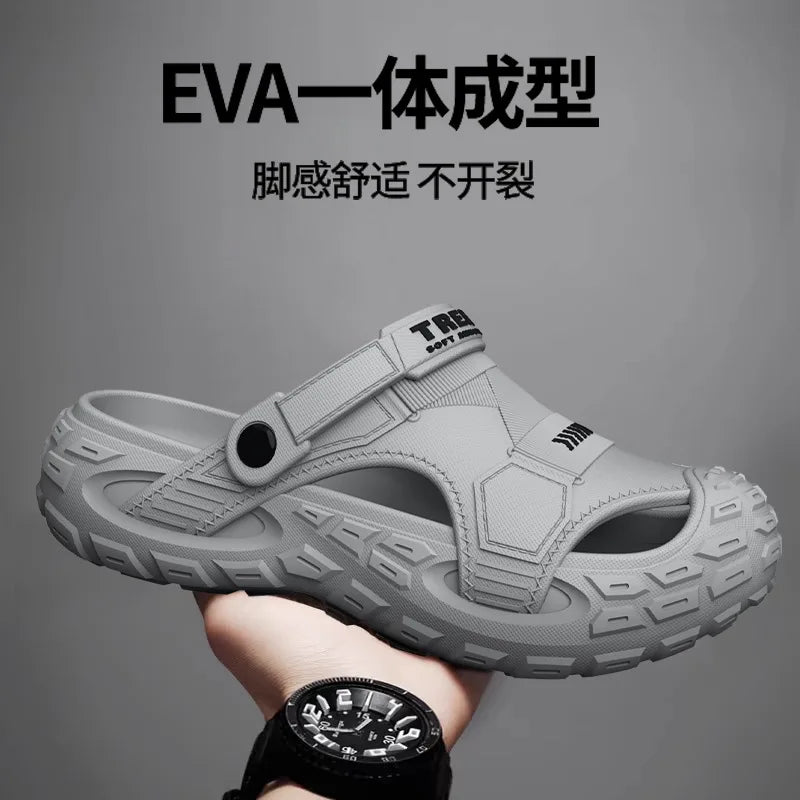 Men's Shoes Summer Luxury Sandals Slippers Flat Sandals Beach Slip on Shoes Man Sneakers Platform Beach Sports Sandals 47 Clogs