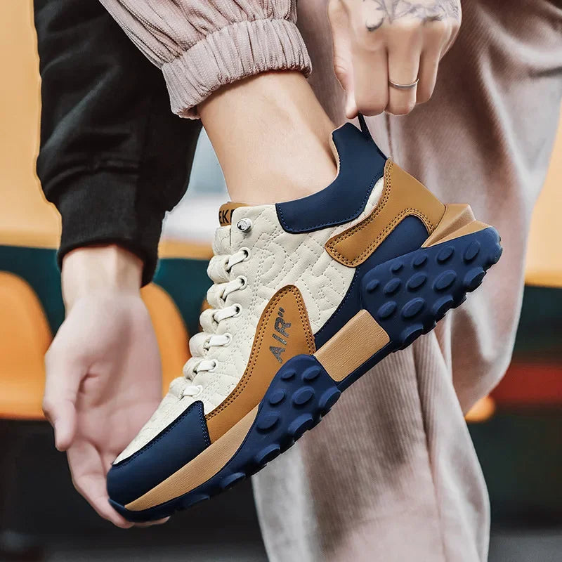 Brand Men's Sneakers Designer Comfortable Running Shoes for Men Outdoor Non-Slip Casual Shoes Fashion Platform Board Shoes Male