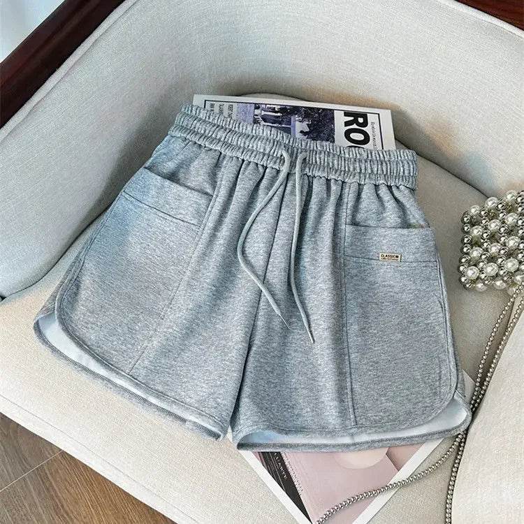 Shorts for Women Home Short Pants Woman New In Comfy Wholesale Korean Style Harajuku Fashion Kpop Jorts Design Elasticty To Wear