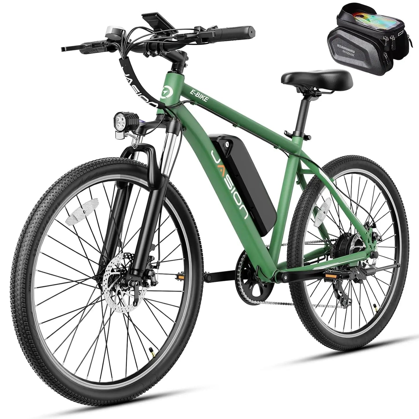 1000W Peak Motor Electric Mountain Bike Removable Battery 7-Speed Front Fork Suspension 40Miles Commuting Custom