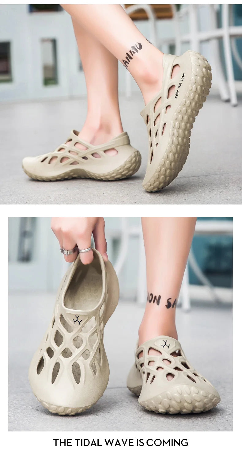Men Summer Comfortable Breathable Sandals Outdoor Leisure Water Shoes for Hiking and Beach
