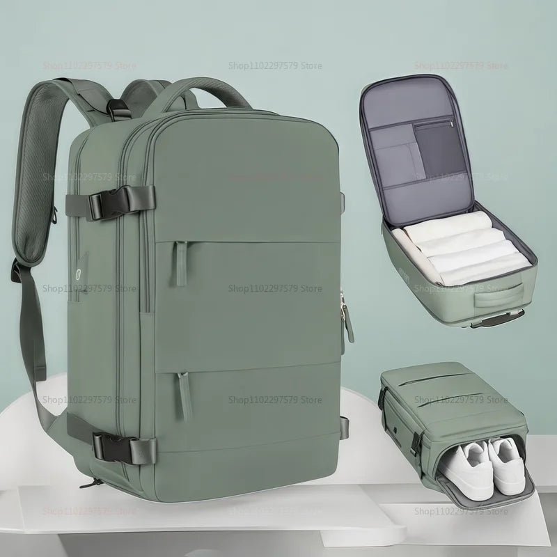 Large Capacity Fashion Travel Backpack for Men and Women Multi-Functional Casual Laptop Cabin Bag Handmade Luggage