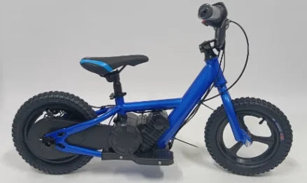 12-inch Children's Electric Bicycle Outdoor Off-road Portable Shock-absorbing Scooter