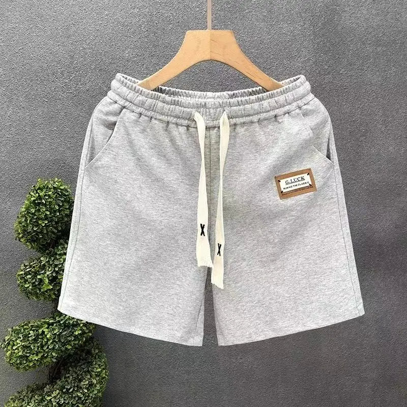 Men's Clothing White Shorts Summer 5-Inch Casual Trendy Sporty Lightweight Versatile Streetwear Fashion New