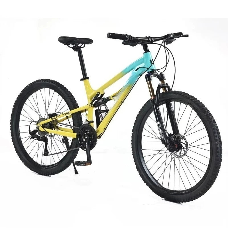 Factory Direct 27.5" Full Suspension Mountain Bike 24 Speed Adult Racing Bike Mountain Bicycle