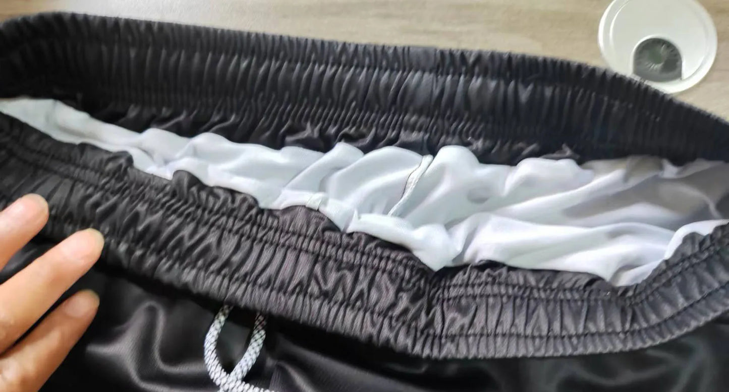 Men's Fitness Shorts Breathable Quick Drying Printed Double-Layer Shorts Summer Sports Casual Training Jogging Shorts XS-3XL