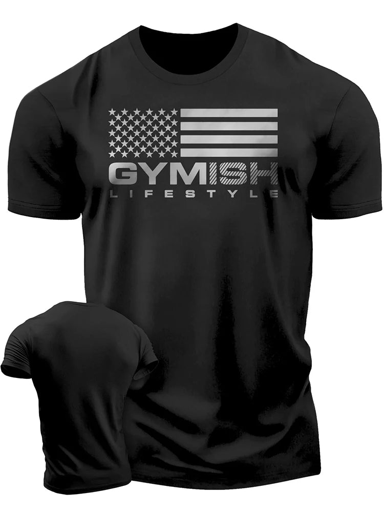 3D Printed Recover Fully Workout T-Shirt Funny Gym T-Shirt High Quality Men's Short Sleeves Muscle Man Tough Guy T-Shirt