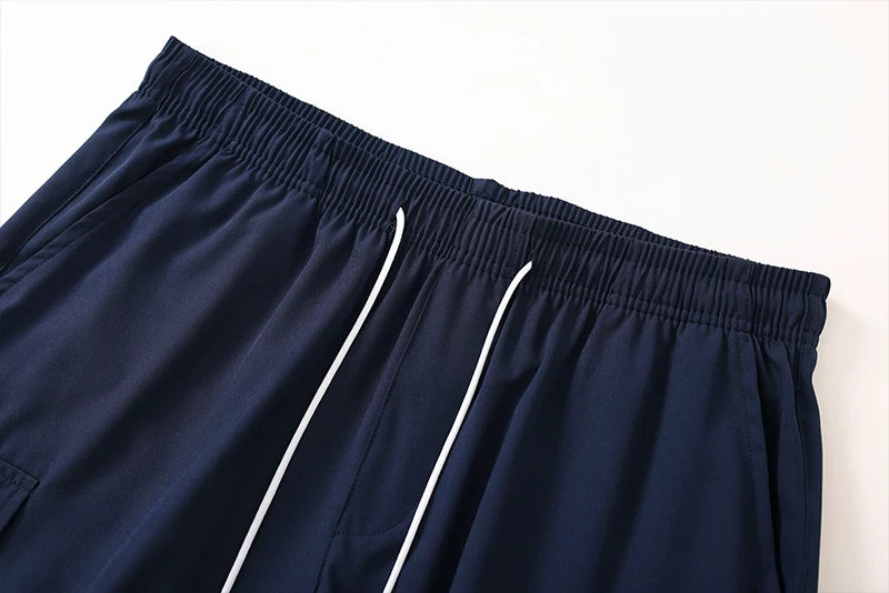 Man Walking Shorts 2025 Spring Summer City Casual Short Pants High Quality Male Urban Trend Pocket Versatile Knee Length Shorts