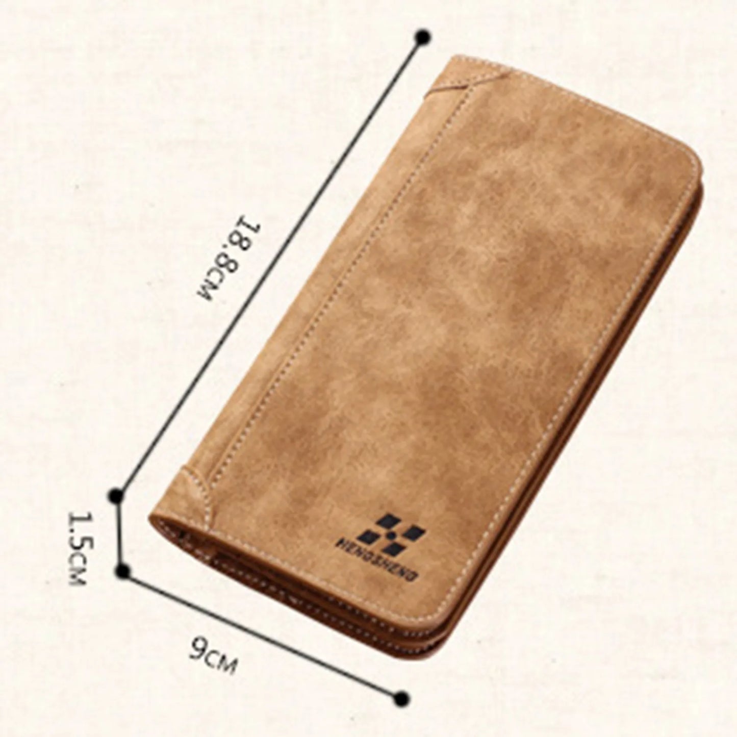 New Men's Wallet Long Wallet Men's Retro Style Men Large Capacity Wallet Bag Luxury Design Men Multi Card Wallet