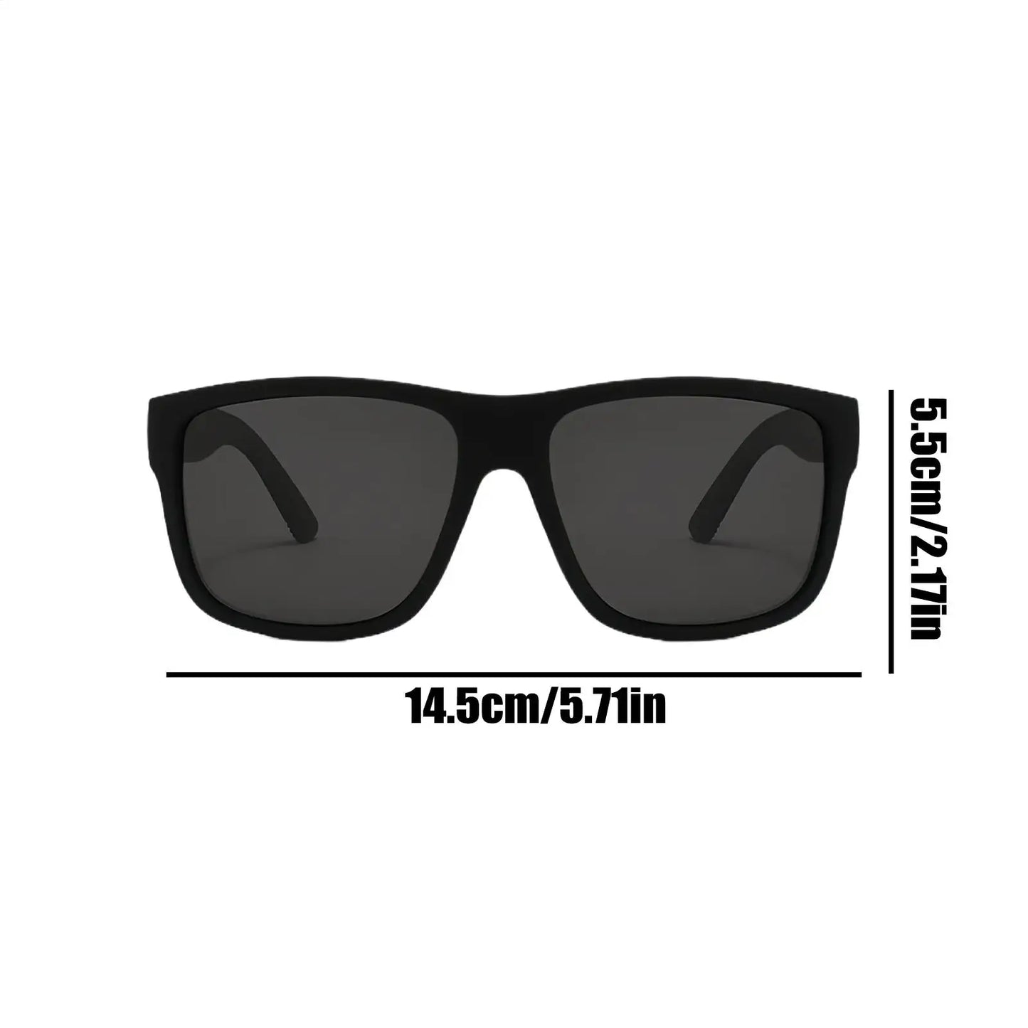 Sunglasses Polarized Anti-Glare Retro Sunglasses Fashion Scooter Glasses for Men Women Fishing Running Sports Cycling Driving