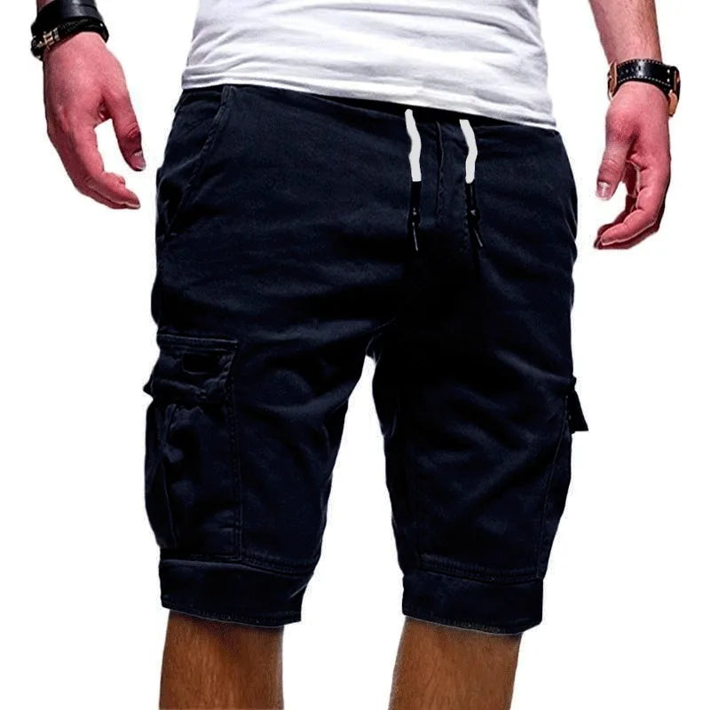 Men's Cargo Shorts - Summer Casual Workout Shorts with Multiple Pockets, Quick-Dry Beach & Gym Shorts for Outdoor Activities