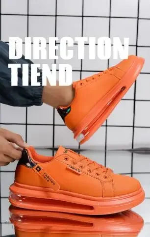 Fashion Brand Sneakers For Men Casual Shoes New Soft Comfortable Pu Leather Shoes Breathable Flats Shoes For Man Tenis Masculino