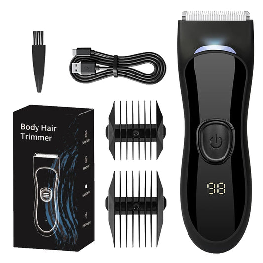 Electric HairClipper Men Haircut Machine Beard Machine Shaving Body Hair Trimmer Clippers Barber Gentleman Shaver Washable