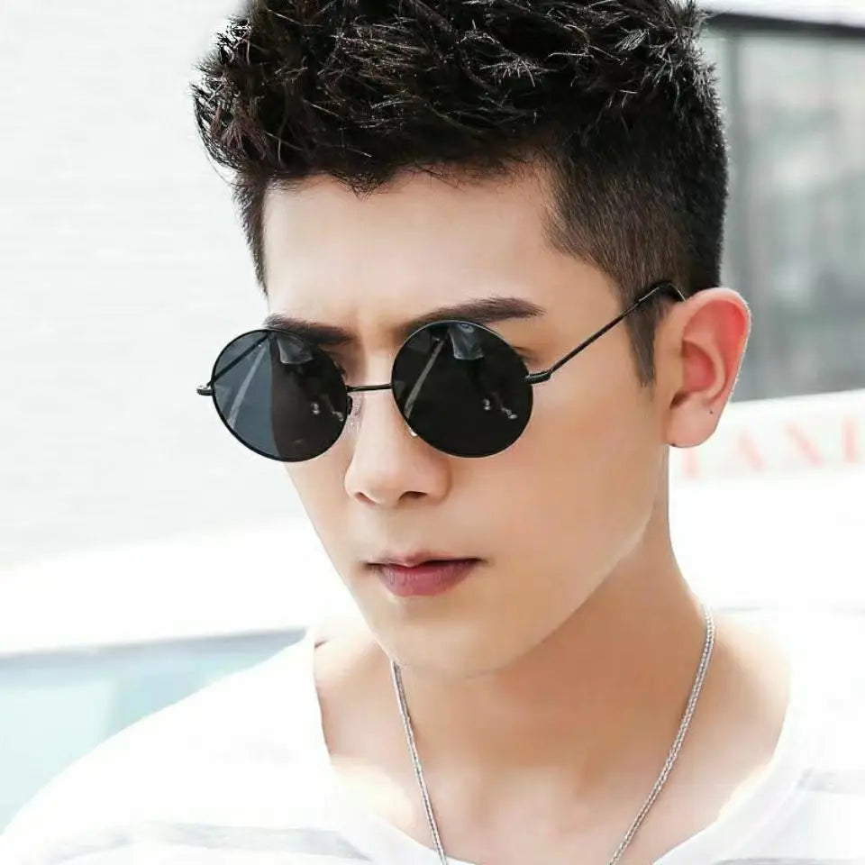 2025Sunglasses for men's drivers, stylish and versatile, Korean style trendy GM sunglasses, square sunshade sunglasses for women