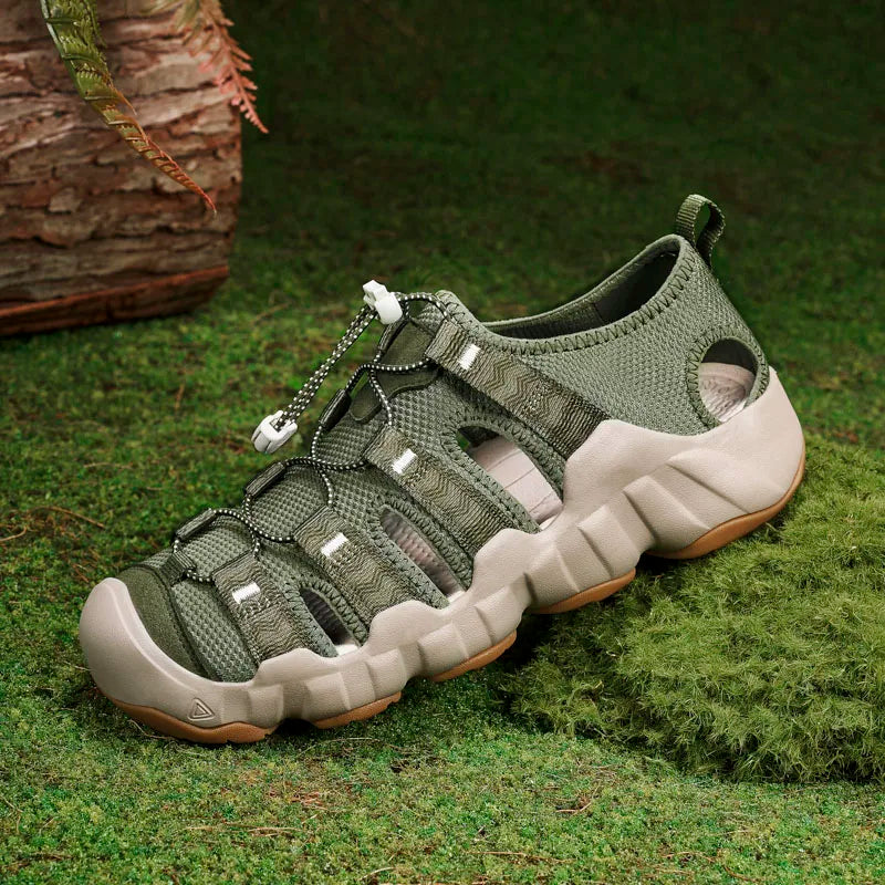 Summer Men Sandals Beach Trekking Hiking Casual Slippers Soft Fishing Outdoor Climbing Mesh Classic Roman Fashion Comfortable