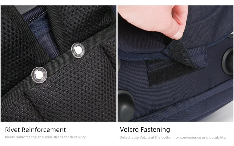 Airline Approved Carry On Backpack for Men Large Capacity Luggage with Telescopic Handle Durable Wheels TSA Friendly Travel Bag