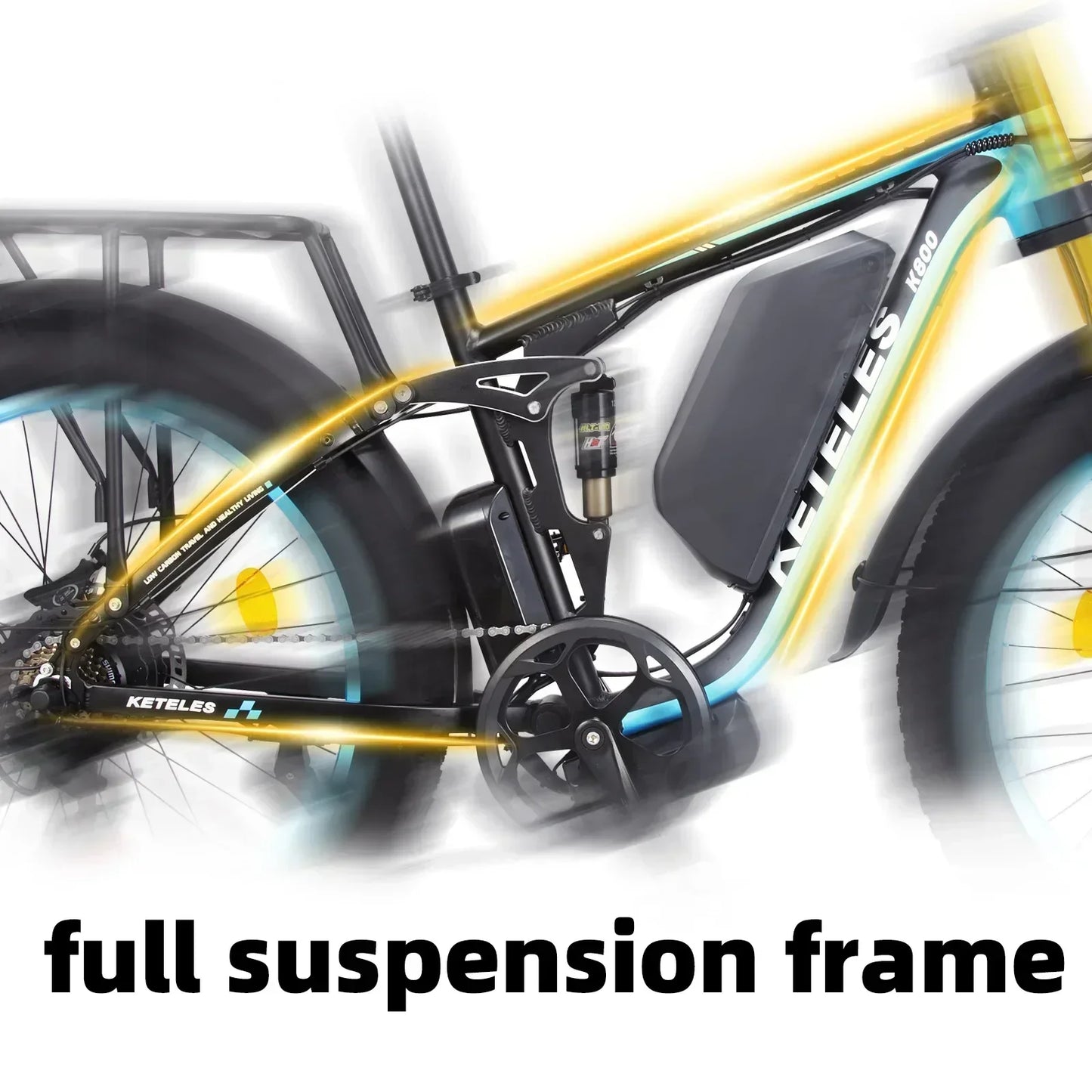 Y Motorcycle for Adult 2000W Dual Motor 48V 23AH Fat Tire Hydraulic Brake Soft Tail Frame Hydraulic Big Front Fork Ebike