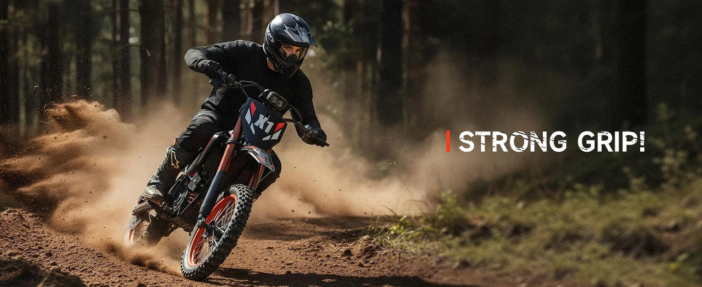 QRONGE X1 Spark Electric Dirt Bike for Teens Adults 4500W Peak Electric Motorcycle 60V 28.8Ah E-Dirt Bike 60 Mile Range E-Bike