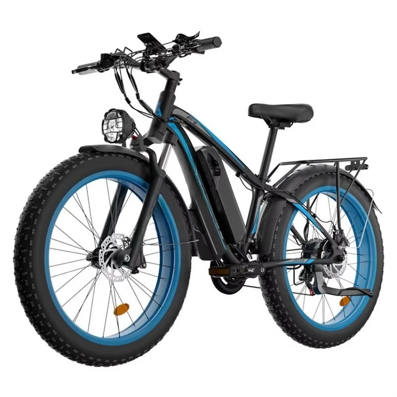 Factory direct sales 1000w 48v electric bicycle electric mountain fat bicycle adult electric bicycle
