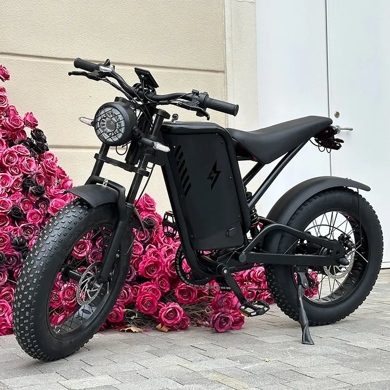 20-Inch electric vehicle mountain bike off-road power lithium battery small transportation beach motorcycle battery car