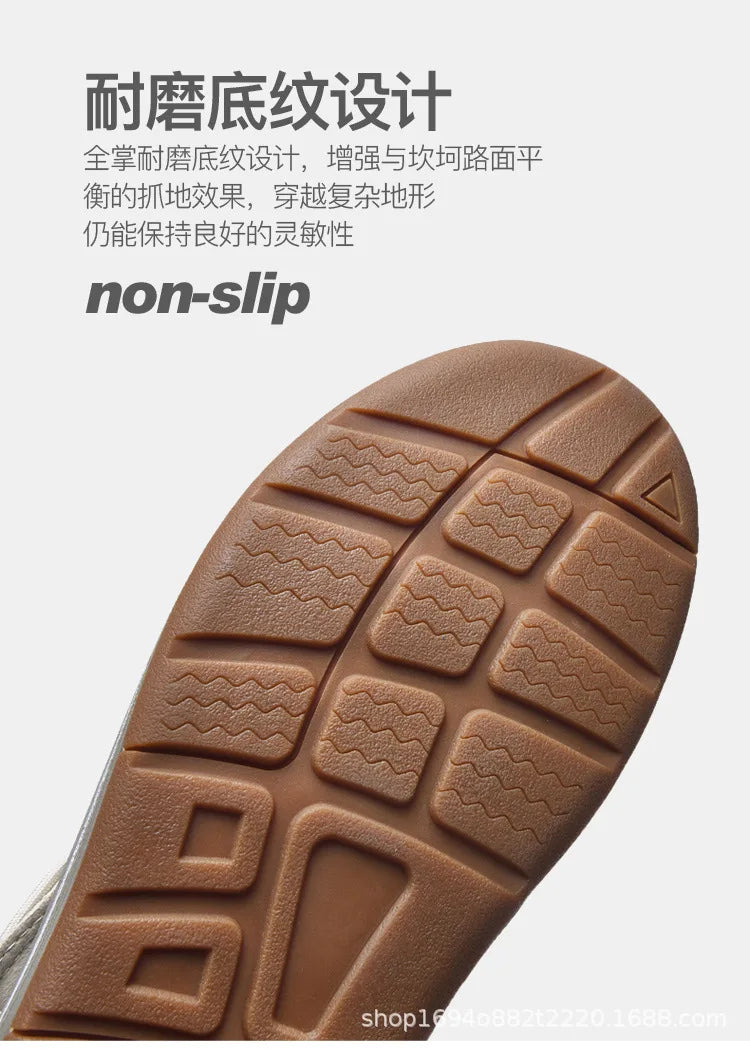 Men's Sandals Woven Casual Mens Beach Shoes 2025 New Comfortable Soft Men's Sandals Summer Casual Shoes for Men Sandalias Hombre